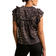 Neo Noir Jayla Leo Voile Top - Leopard