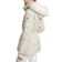 Michael Kors Faux Fur Trim Quilted Belted Puffer Jacket - Bone