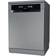 Bauknecht B0F D641A X Stand-Geschirrspüler 60 cm Grau, Edelstahl