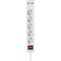 Nedis Stekkerdoos EXSO515UFSWT 5-Way 1.5 m