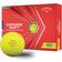 Callaway Triple Track Gul Krom Mjuka Golfbollar 12-pack