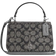 Coach Lysa Top Handle Bag In Signature Canvas - Silver/Gunmetal Multi