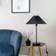 Heritage Hues Metal Black Table Lamp 43cm