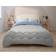 Silentnight Seersucker Coverless 10.5 Tog Duvet Cover Blue, Grey (220x160cm)
