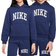 NIKE Big Kid's Sportswear Club Fleece Hoodie - Midnight Navy/White (HJ3156-410)