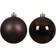 Shop4allsorts Baubles Black Truffle Christmas Tree Ornament 6cm 48pcs