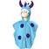 Den Goda Fen Baby Cape Blue Monster Costume