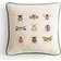H&M Cotton with Print Kuddöverdrag Beige (40x40cm)
