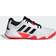 adidas Solematch Control 2 All Court Shoes - Cloud White/Core Black/Silver Metallic