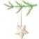 Maileg Star Beige/Gold Juletræspynt 6.1cm