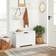 Temu Entryway White Storage Bench 76x48cm
