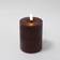 LED Block Burgundy LED-ljus 10cm