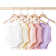 Shein 5pcs Baby Girl's Simple Knitted Solid Color Romper Bodysuit Set, Comfortable Strappy And Snap Crotch Design, Suitable For Summer