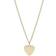 Fossil Drew Heart Necklace - Gold