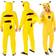 Amscan Pokemon aikuisten pikachu asu hupulla