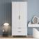 Homary Aro Modern White Wardrobe 31.5x78.7"