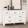 IDEALHOUSE Modern Dresser for Bedroom White Chest of Drawer 51.1x32.6"