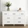 IDEALHOUSE Modern Dresser for Bedroom White Chest of Drawer 51.1x32.6"