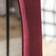 Homcom Irregular Wavy Full Length Wine Red Wall Mirror 50x170cm