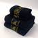 Shein Modern Luxury Wing Set of 2 Guest Towel Black, Gold (75x40cm)