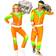 Widmann Adult costume 80s Orange Tracksuit