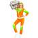 Widmann Adult costume 80s Orange Tracksuit