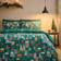 Catherine Lansfield Christmas Festive Forest Duvet Cover Green (230x220cm)