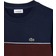 Lacoste Kid's Colour-Block Fleece Sweatshirt - Navy Blue/Bordeaux