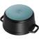 Staub Cast Iron with lid 0.449 gal 7.087 "