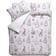 Catherine Lansfield Festive Gnomes Fleece Duvet Cover Pink (230x220cm)
