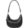 Tory Burch T Monogram Leather Crescent Bag - Black