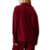 Calvin Klein Underwear Pyjama-Oberteil mit durchgehender Knopfleiste in Bordeaux, Größe