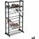 Confortime Metal Black Shoe Rack 55.5x95cm