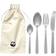 Kay Bojesen Grand Prix Matt Steel Cutlery Set 4pcs