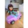 Barbie Off Road Vehicle with Rolling Wheels