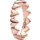 Pandora Row of Hearts Ring - Rose Gold