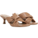 LifeStride Nori Sandals - Sienna Tan Faux Leather