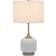 CAL Lighting Palmyra White Table Lamp 27" 2pcs