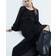 River Island Chiffon Ruffle Maxi Skirt - Black
