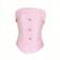 Shein Elenzya Women's Fitted Off-Shoulder Top - Pink