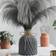 Shein Plastic Flower 1pc Unbreakable Vase 15cm