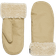 Rains Puffer Fleece Mittens - Beige