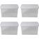Wham Clip Rectangular Clip 4x 14L Storage Box