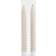 Star Trading 2er-Pack LED-Kerzen Swirl Beige LED-Licht 25cm 2Stk.