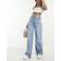 Levi's Ribcage Wide Leg H223 - Lyseblå