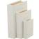 Deco 79 Linen Decorative Set of 3 12" 9" 6" 6" H Small Box 22cm 3pcs