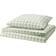 IKEA Ektandvinge Bettwäsche-Set 2-teilig Bettbezug Grün, Weiß, Grau (200x140cm)