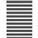 vidaXL Rullgardin Zebra Svart 115x150 cm Tyg 110,9 cm Polyester