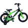 Volare Bicycle 14 Inch Green/Black Barnesykkel