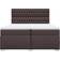 vidaXL Mit Matratze 200x200 cm Boxspringbett